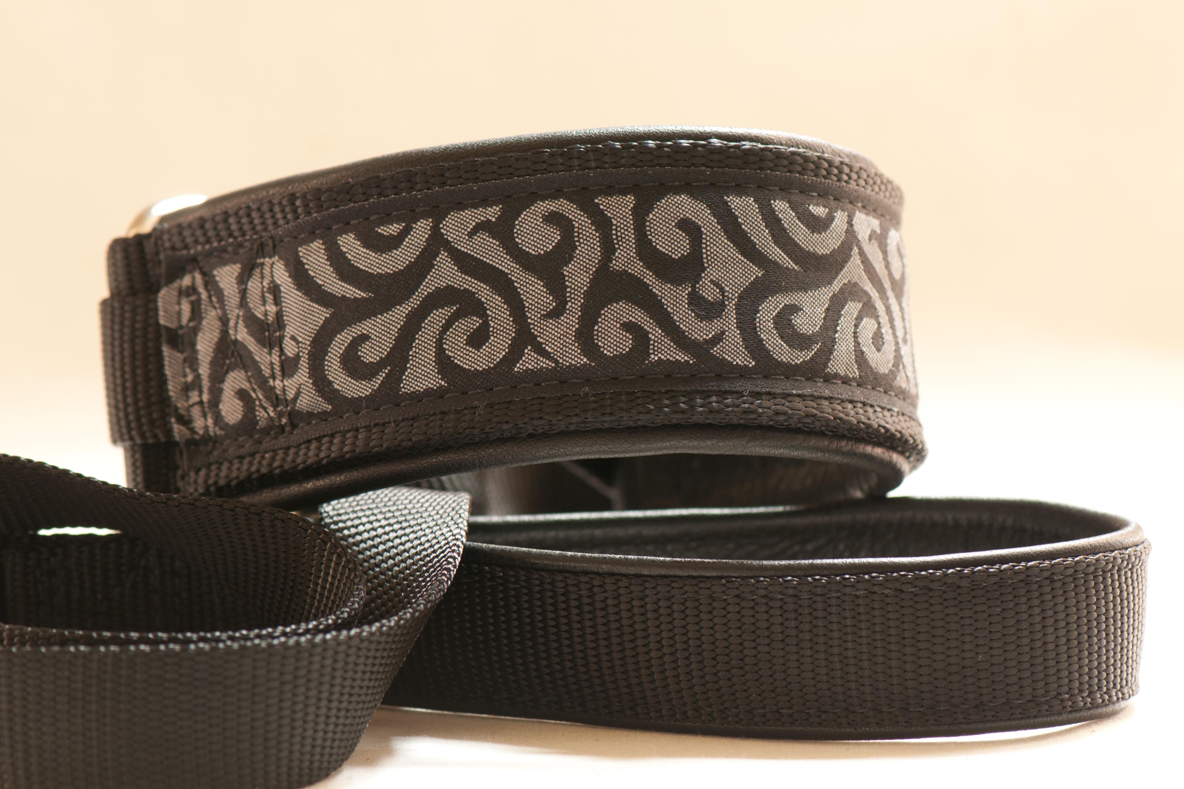 Slip Lead Black Wave Design Hamilton Hounds