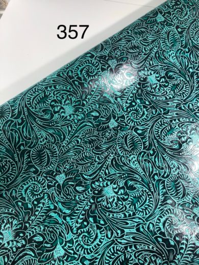 SALE &#8211; Leather Lurcher Custom Design &#8211; Teal