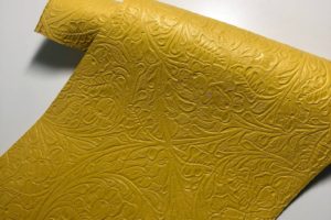 SALE – Leather Lurcher Custom Design – Yellow