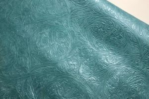 SALE – Leather Lurcher Custom Design – Teal