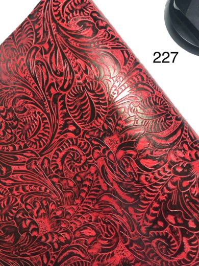 SALE &#8211; Leather Lurcher Custom Design &#8211; Red