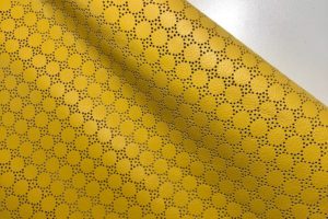 Leather Lurcher Custom Design - Yellow