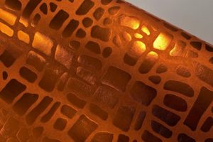 SALE – Leather Lurcher Custom Design – Orange
